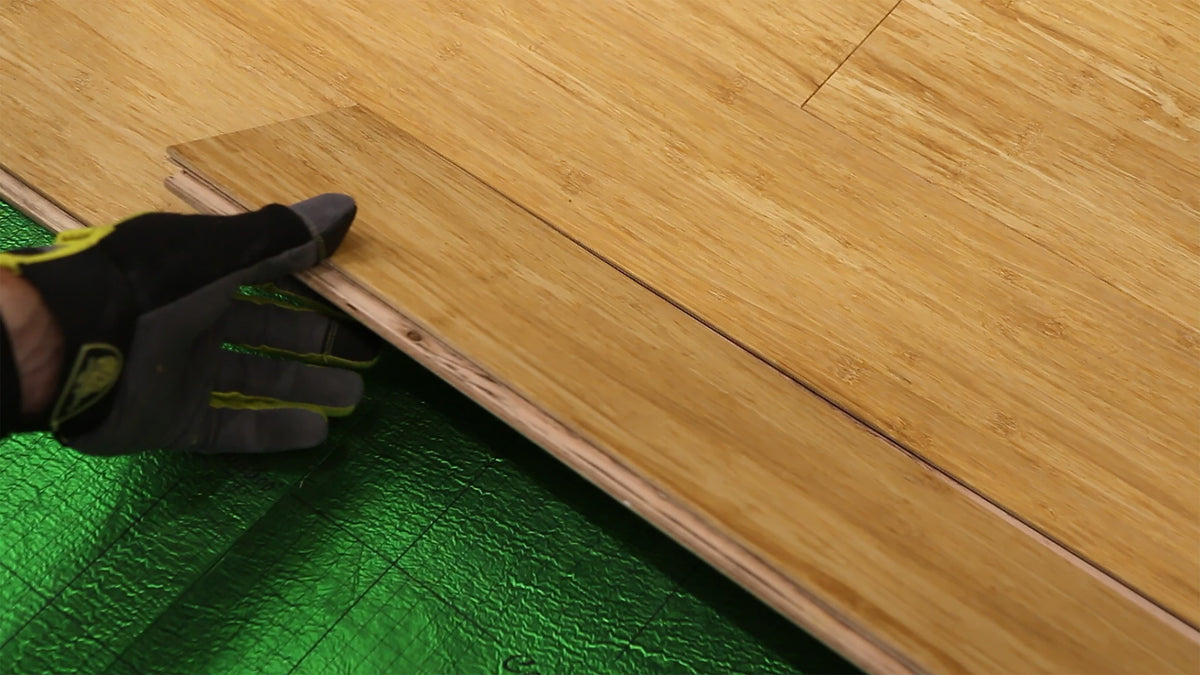 Cali Bamboo Fossilized 5.31-in Natural Bamboo Smooth/Traditional Engineered Hardwood Flooring (21.5-sq ft)