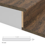 Cali Bamboo Vinyl Pro 11.5-in x 48.03-in Java Prefinished Stair Tread