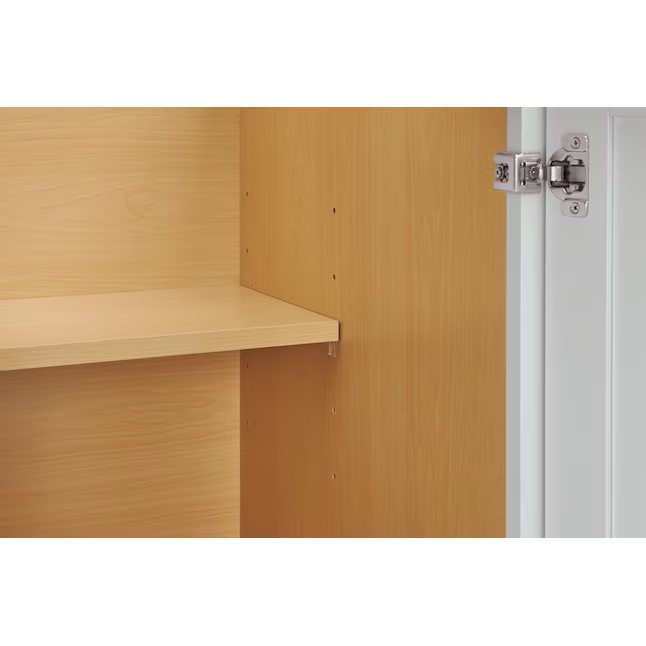 Diamond NOW Arcadia 18-in W x 35-in H x 23.75-in D TrueColor White Door and Drawer Base Cabinet