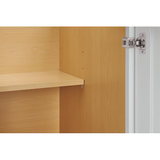 Diamond NOW Arcadia 18-in W x 35-in H x 23.75-in D TrueColor White Door and Drawer Base Cabinet