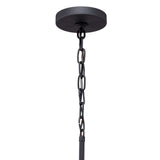 Kichler Barrington 5-Light Anvil Iron and Distressed Antique Grey Rustic Chandelier