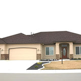 IKO Dynasty Hip & Ridge Shingle (1 Bundle - 36.5 Lin Ft) - Shadow Brown image 2