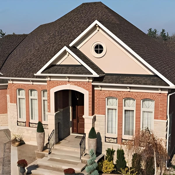 IKO Cambridge Hip & Ridge Shingle (1 Bundle - 36.5 Lin Ft) - Dual Brown image 2