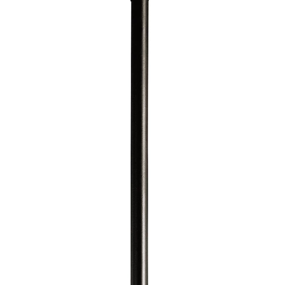 Kichler Triad Linear Chandelier, Olde Bronze, Clear/Frosted Glass, 40 in. Length (Model 42548OZ)