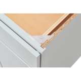 Diamond NOW Arcadia 18-in W x 35-in H x 23.75-in D TrueColor White Door and Drawer Base Cabinet