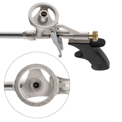Intertool Foam Dispensing Gun - Aluminum Basket & Needle with 6mm Brass Tip image 3