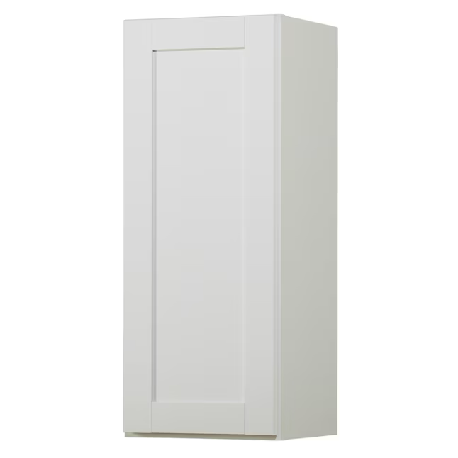 Diamond NOW Arcadia 18-in W x 30-in H x 12-in D Truecolor White Door Wall Stock Cabinet