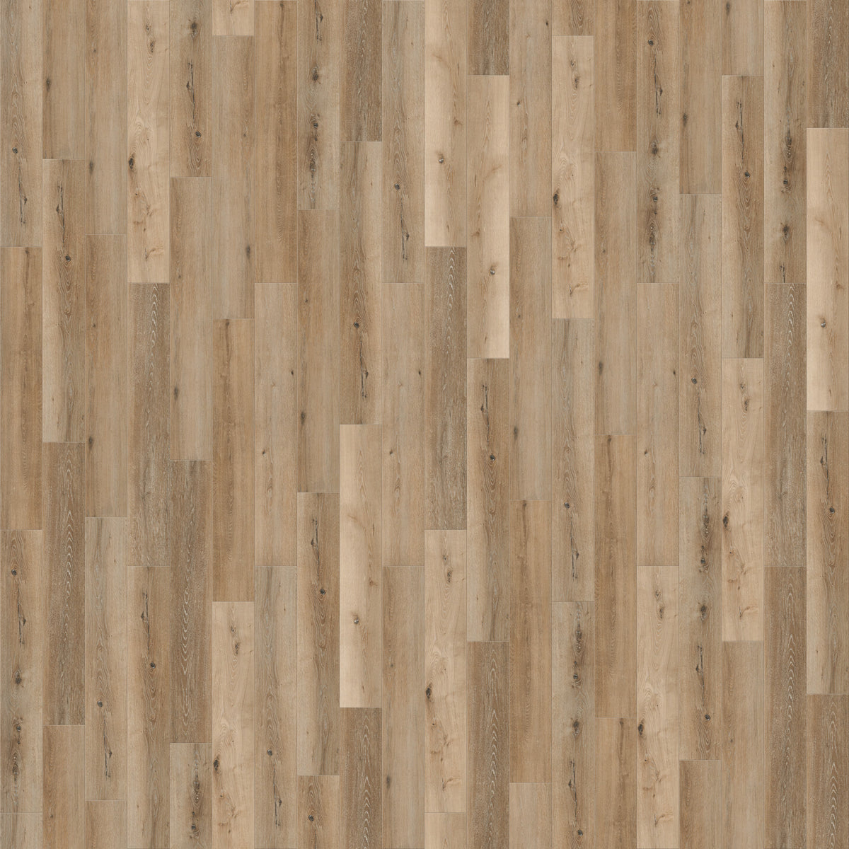 CALI Vinyl Mute Step Natural Elm 6.5-mm x 7-in W x 48-in L Water-Resistant Luxury Vinyl Plank Flooring (24.03-sq ft/case)