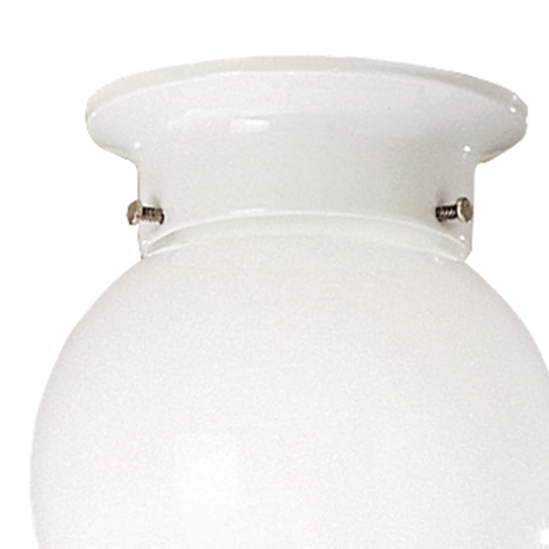 Kichler Ceiling Space 5.75-in White Flush Mount Light, 12-Pack