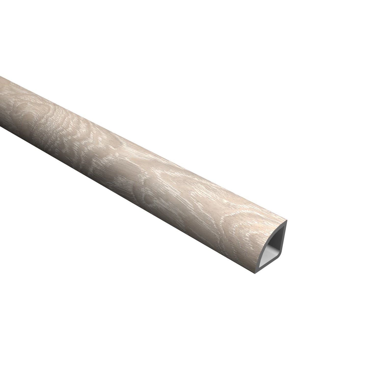 CALI Pro with Mute Step Castaway Oak 0.68-in x 72.83-in Vinyl Floor Quarter Round
