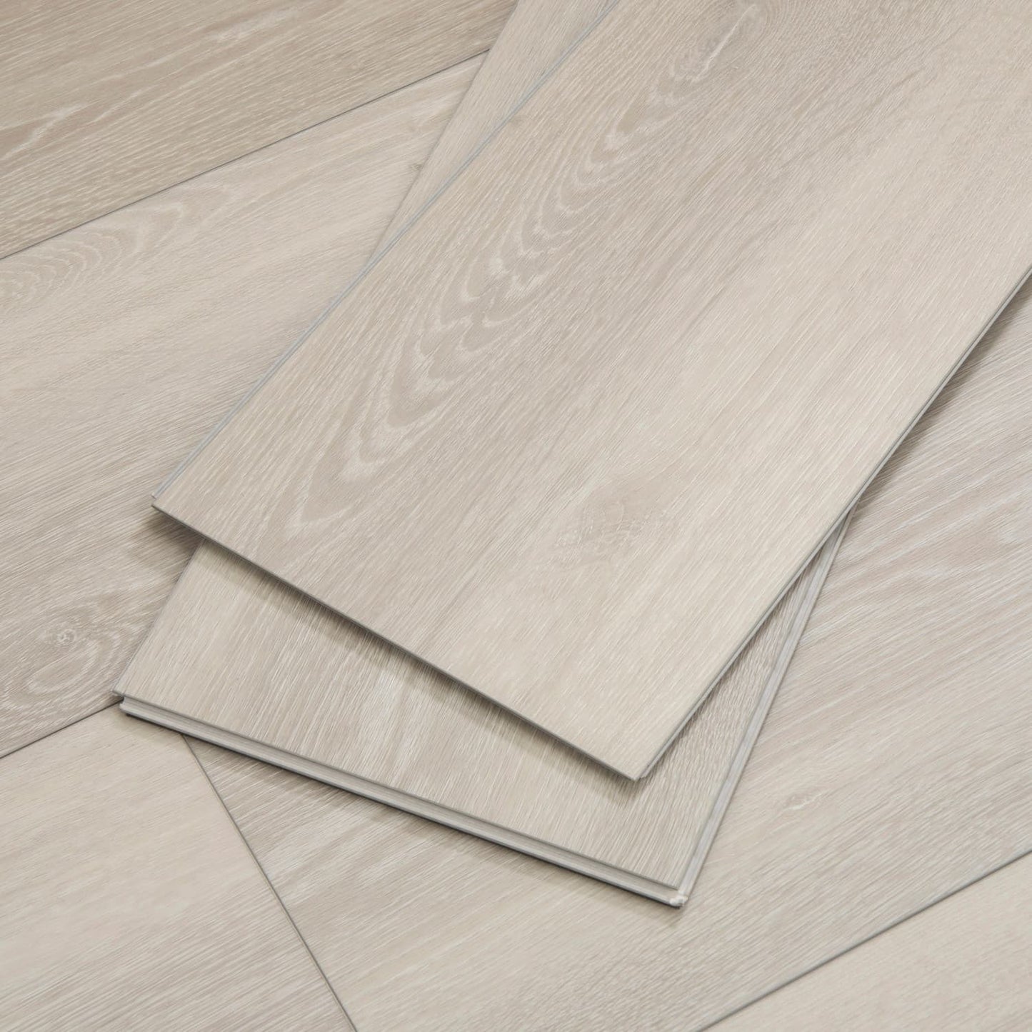 CALI Longboards Vinyl Pro Whitewater Oak 9-in Wide x 8-mm Thick Waterproof Interlocking Luxury Vinyl Plank Flooring (26.62-sq ft)