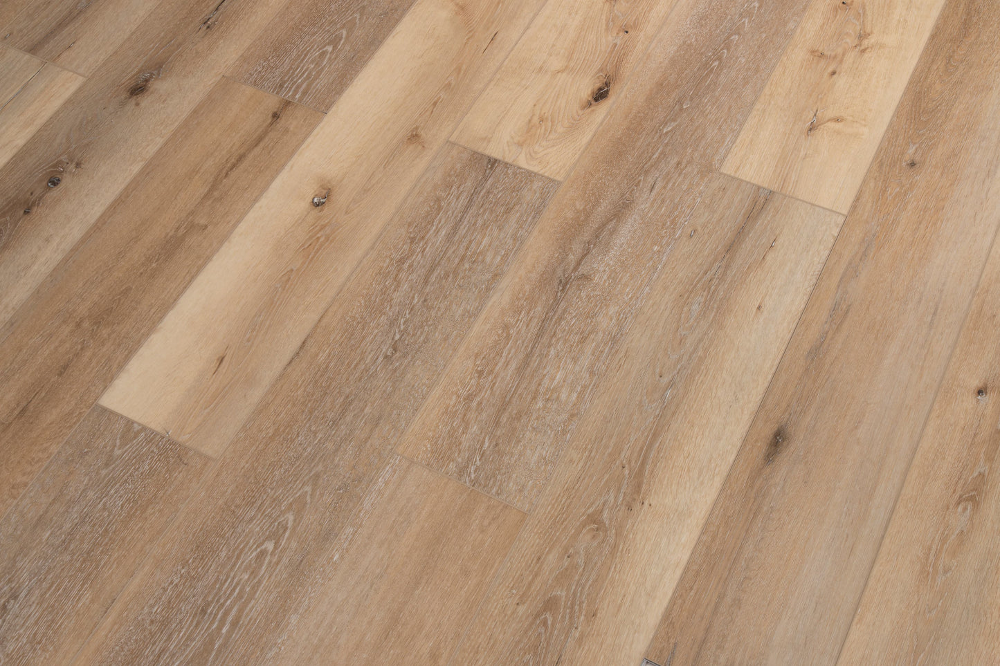 CALI Vinyl Pro with Mute Step Natural Elm 7-in Wide x 6-1/2-mm Thick Waterproof Interlocking Luxury Vinyl Plank Flooring (24.03-sq ft)