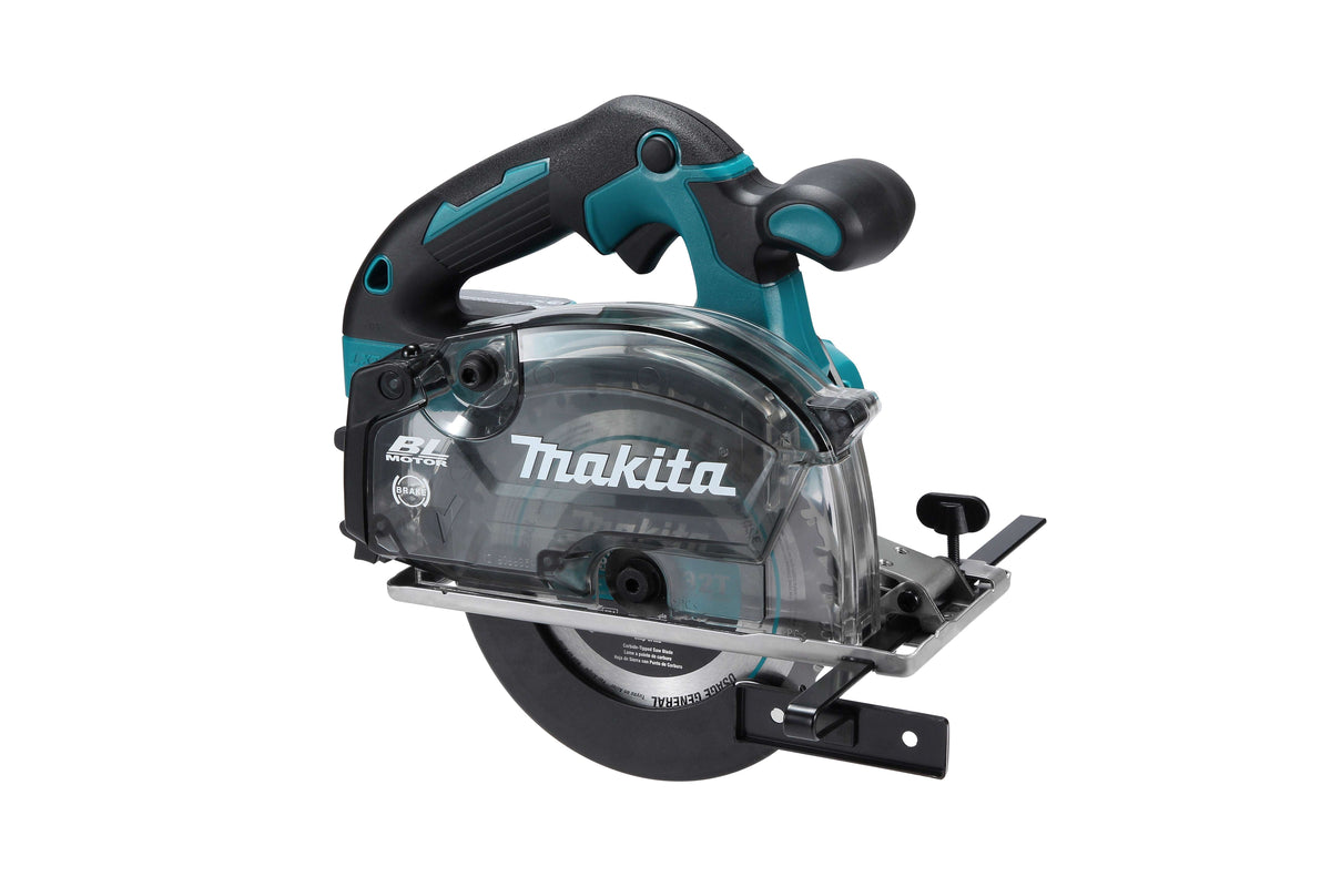 Makita 18V LXT 5-7/8 in. Brushless Cordless Metal Cutting Saw Kit, 5.0Ah, with Electric Brake & Chip Collector