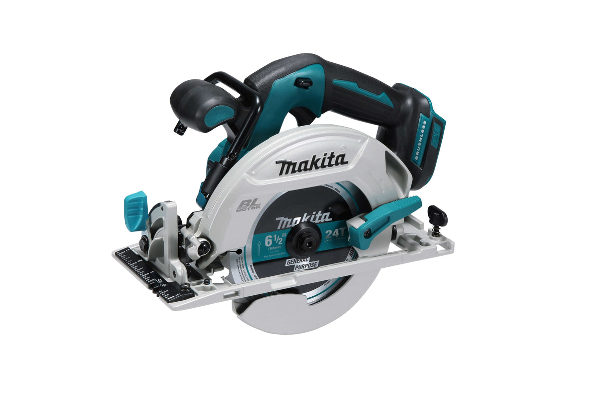 Makita 6-1/2 in. 18V LXT Brushless Cordless Circular Saw, Tool-Only + Bonus 18V LXT 5.0Ah Battery