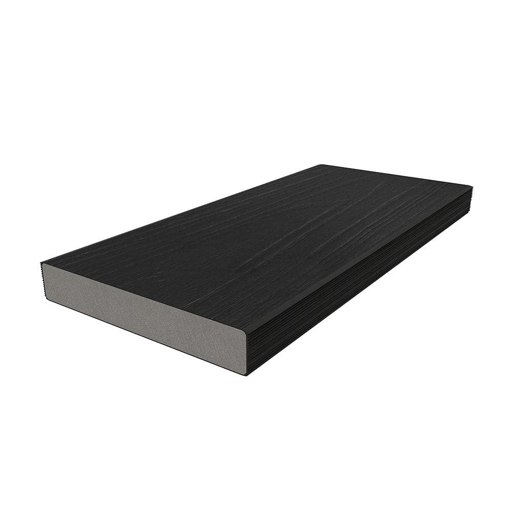 NewTechWood Indian Ebony Solid Composite Decking Board - UltraShield Natural Cortes