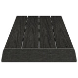 NewTechWood 1/6 ft. X 1 ft. Quick Deck Composite Deck Tiles Straight Fascia In Indian Ebony (4-Pieces/Box)
