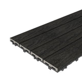 NewTechWood UltraShield Naturale 1 ft. x 2 ft. Quick Deck Outdoor Composite Deck Tile in Indian Ebony (20 sq. ft. per Box)