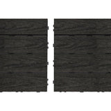 NewTechWood Ultra Shield Naturale 1 ft. By 1 ft. Quick Deck Outdoor Composite Deck Tile In Indian Ebony (10 Sq. ft. Per Box)