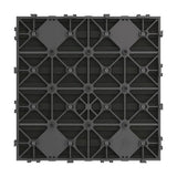 NewTechWood Ultra Shield Naturale 1 ft. By 1 ft. Quick Deck Outdoor Composite Deck Tile In Indian Ebony (10 Sq. ft. Per Box)