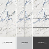 Calacatta Indigo 12 in. x 24 in. Polished Porcelain Floor and Wall Tile (6-Piece, 11.62 sq. ft./Case)