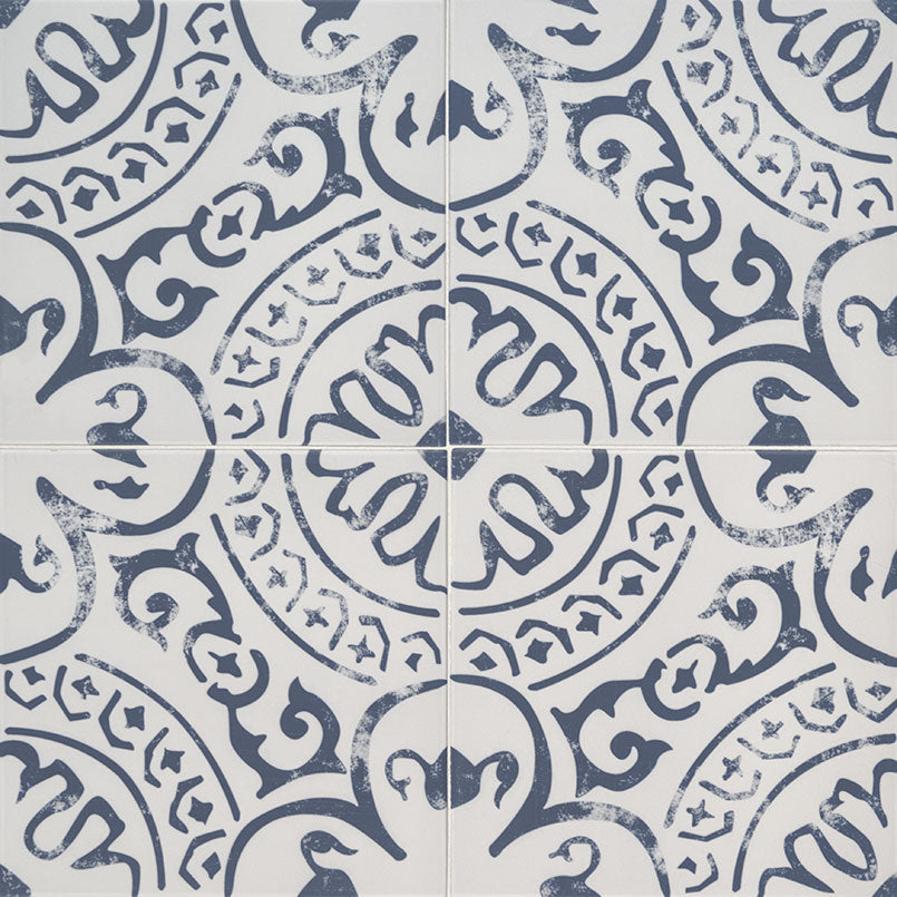 MSI Indigo 8 in. x 8 in. Glazed Porcelain Floor and Wall Tile (5.16 sq. ft./Case)