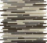 Emser Infinity Natural Glass Border Tile, 12-Pack (12 in. x 12 in.)