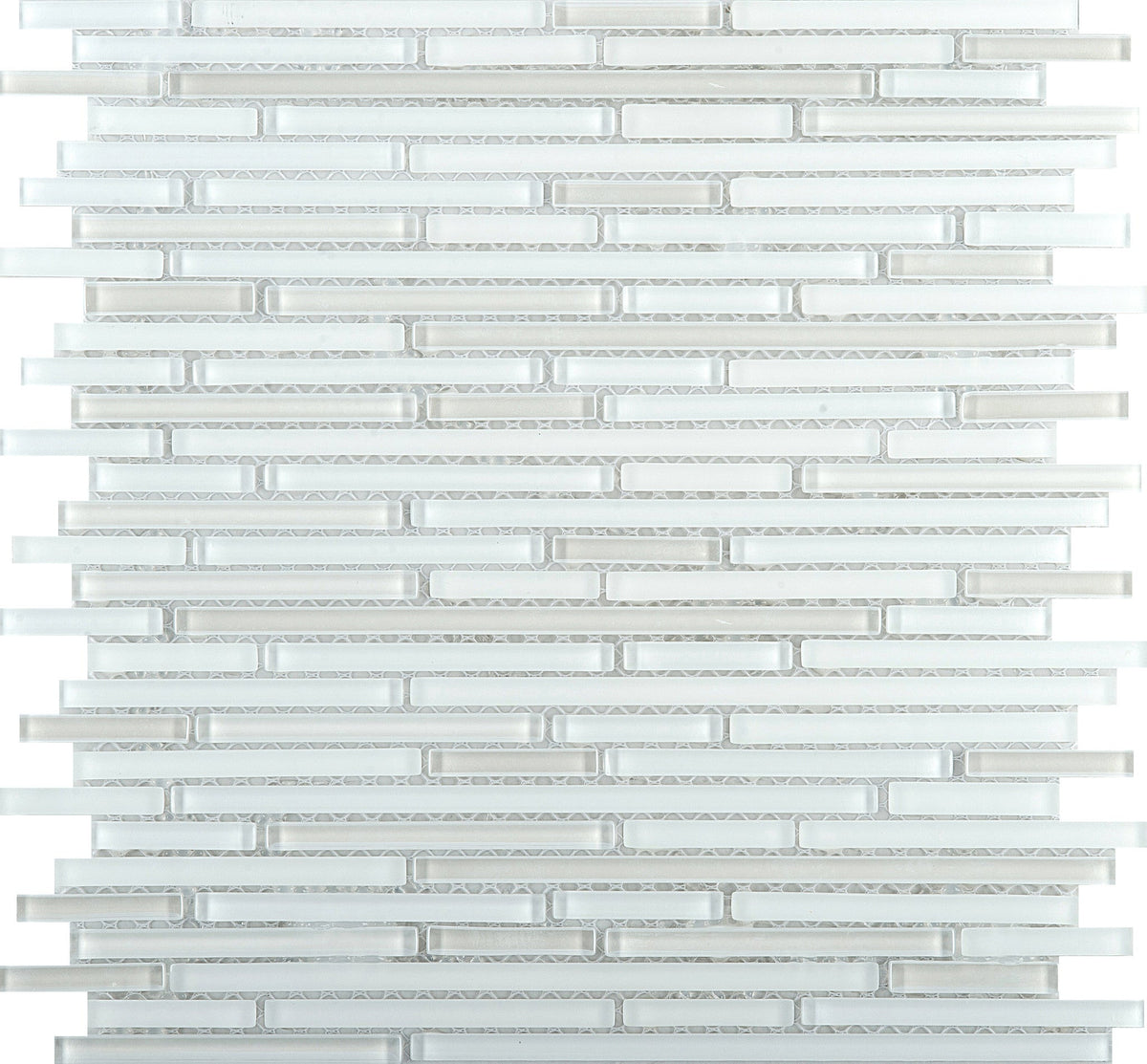 Emser Infinity Era Glass Mosaic Border Tile, 12-in x 12-in Sheet, 12-Pack