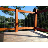 Insta-Rail Vertical Stainless Steel Cable Railing Kit for 36 in. High Railings