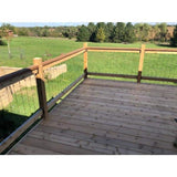 Insta-Rail Vertical Stainless Steel Cable Railing Kit for 36 in. High Railings