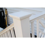 INTEX MILLWORK SOLUTIONS 5 in. Injection Molded Pyramid Type Cap for Newel