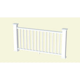 INTEX MILLWORK SOLUTIONS Providence Rail Bracket Kit, 4 Brackets and Screws, for Straight Level Rail Section