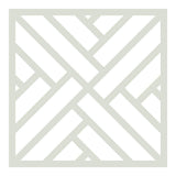 INTEX MILLWORK SOLUTIONS 1-1/4 in. x 30 in. x 30 in. Providence Decorative Insert Chippendale Pattern 1 for 36 in. Overall Rail Height
