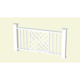 INTEX MILLWORK SOLUTIONS 1-1/4 in. x 30 in. x 30 in. Providence Decorative Insert Chippendale Pattern 1 for 36 in. Overall Rail Height