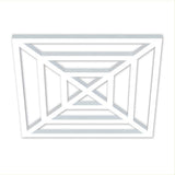 INTEX MILLWORK SOLUTIONS 1-1/4 in. x 30 in. x 30 in. Providence Decorative Insert Square Web Pattern 3 for 36 in. Overall Rail Height