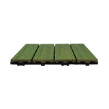 NewTechWood UltraShield Naturale 1 ft. x 1 ft. Quick Deck Outdoor Composite Deck Tile in Irish Green (10 sq. ft. Per Box)