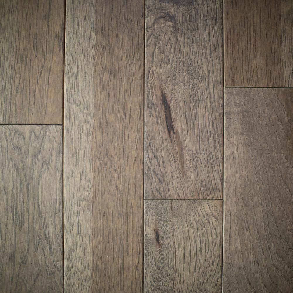 Blue Ridge Hardwood Flooring Iron Gate Hickory 3/4 in. T x 3 in. W Smooth Solid Hardwood Flooring (24 sq.ft./case)