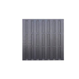 Frame It All 0.40 in. x 5.51 in. x 70.20 in. Ironwood Capped Composite Flat Top Fence Picket (5-Pack)