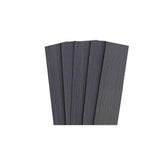 Frame It All 0.40 in. x 5.51 in. x 70.20 in. Ironwood Capped Composite Flat Top Fence Picket (5-Pack)