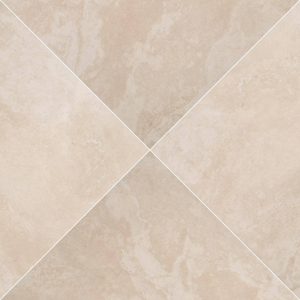 MSI Take Home Tile Sample - Isabella Ivory 6 in. x 6 in. Porcelain Paver Tile (0.25 sq. ft.)