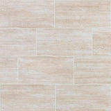 Daltile Glendale Ivory Matte 12 in. x 24 in. Glazed Porcelain Floor and Wall Tile (15.6 sq. ft./Case)