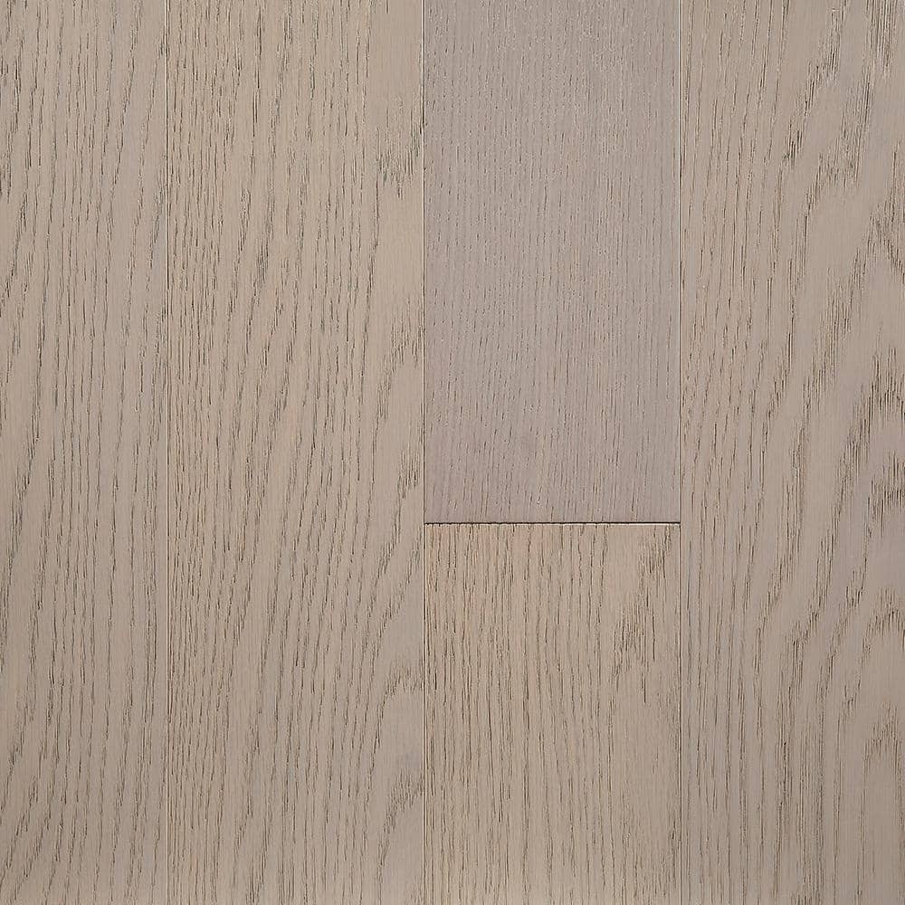 OptiWood Ivory Lace White Oak 2/7 in. T x 5 in. W Click Lock Wire Brushed Engineered Hardwood Flooring (16.7 sqft/case)