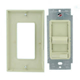 Leviton 1.5 Amp Decora SureSlide 3-Way Slide Step Fan Speed Control, Ivory