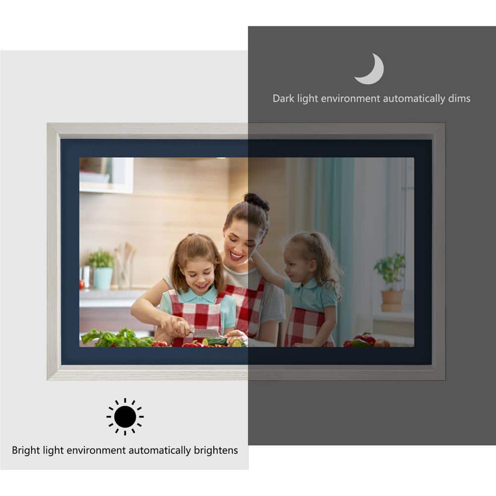 ECO4LIFE 21.5 in. Art WiFi Digital Photo Frame 1920 x 1080 FHD screen