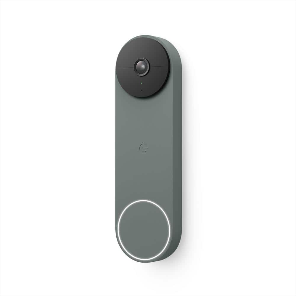 Google Nest Doorbell (Battery) - Smart Wi-Fi Video Doorbell Camera - Ivy