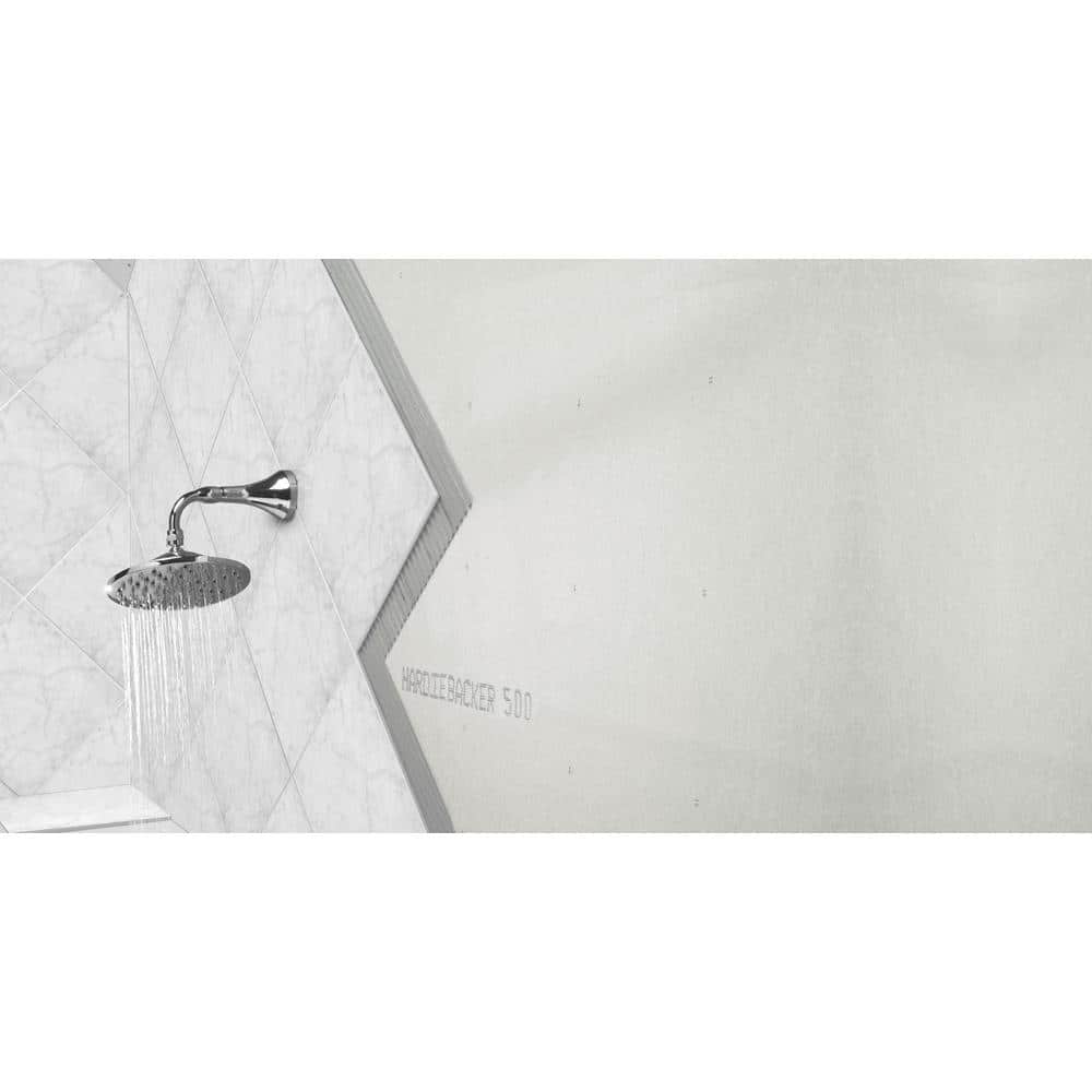 James Hardie HardieBacker 1/2 in. x 3 ft. x 5 ft. Cement Backerboard