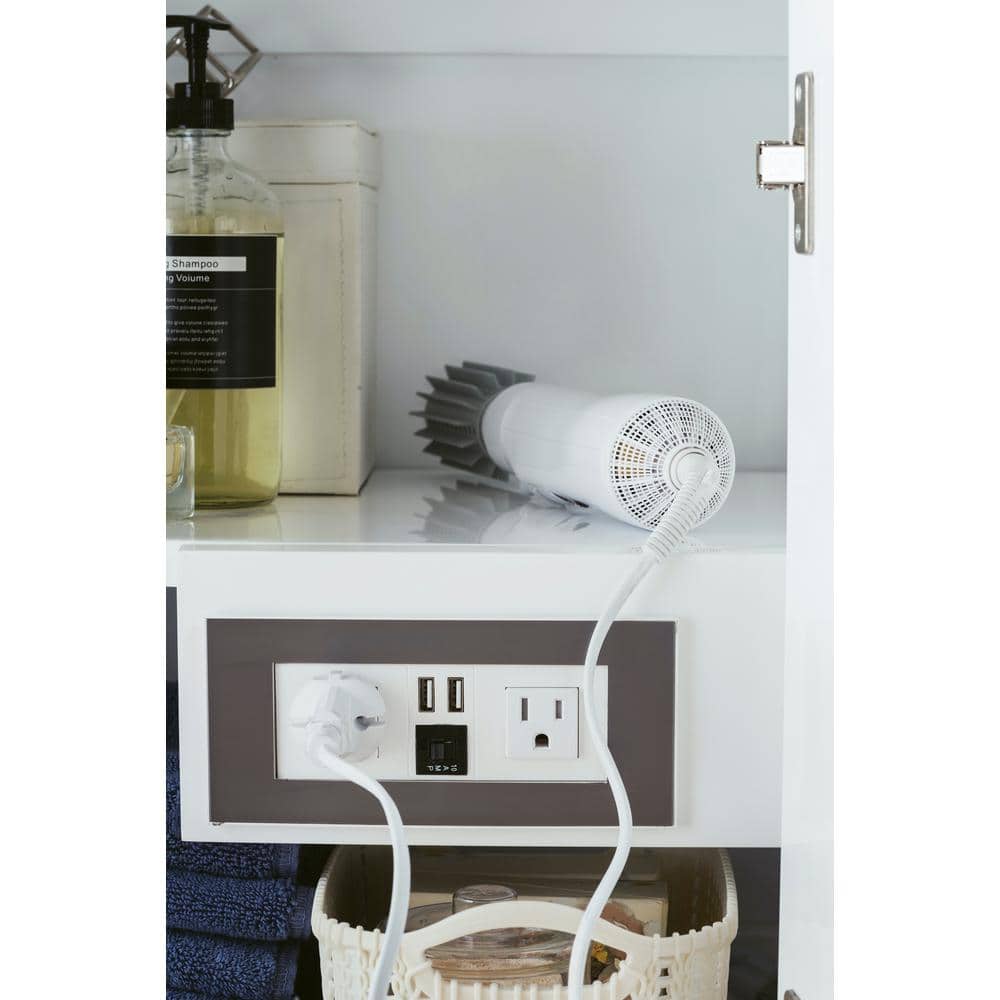 James Martin Vanities Linear 72.5" Double Bath Vanity in Glossy White with Solid Surface Top