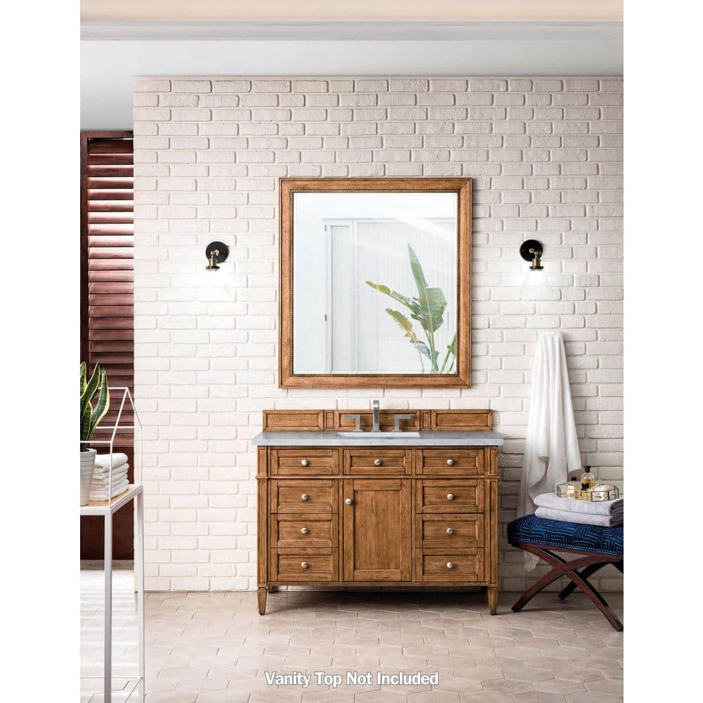 James Martin Vanities Brittany 47" Saddle Brown Single Bath Vanity Cabinet