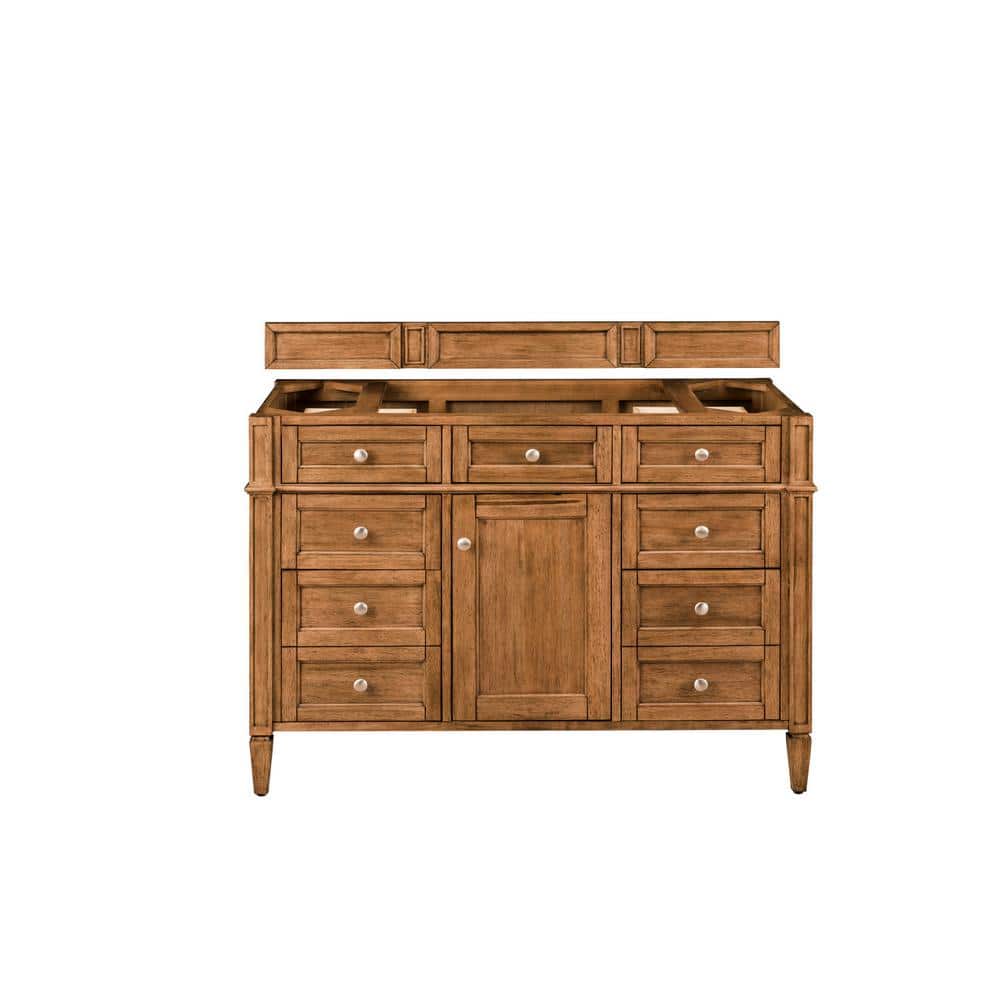 James Martin Vanities Brittany 47" Saddle Brown Single Bath Vanity Cabinet