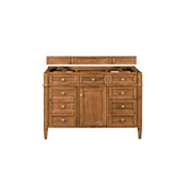 James Martin Vanities Brittany 47" Saddle Brown Single Bath Vanity Cabinet