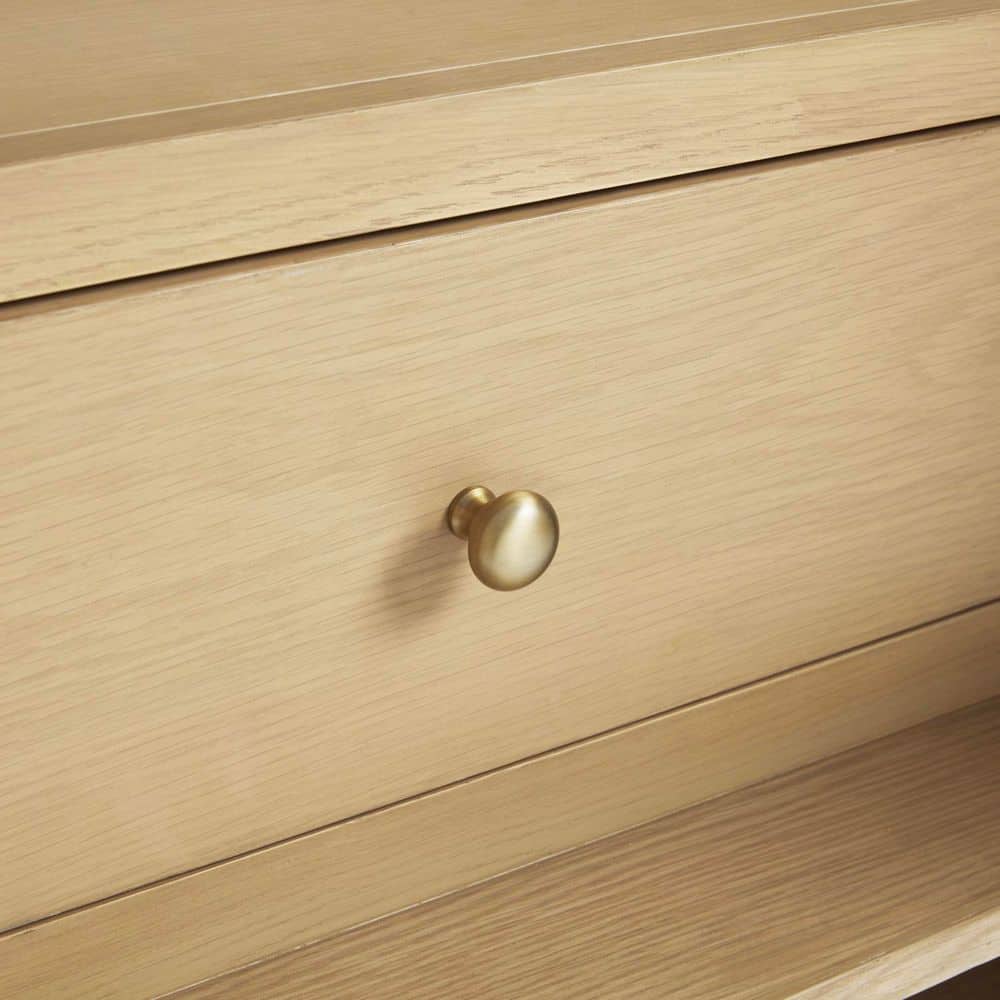 James Martin Vanities Solene 48-Inch Single Bath Vanity Cabinet Without Top in Seaside Oak